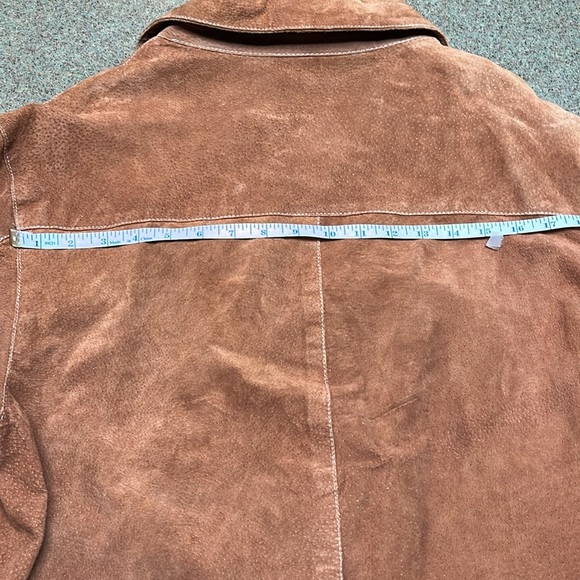 Sette Ponti Men’d XL brown/burnt orange heavyweight shirt jacket - Picture 9 of 10